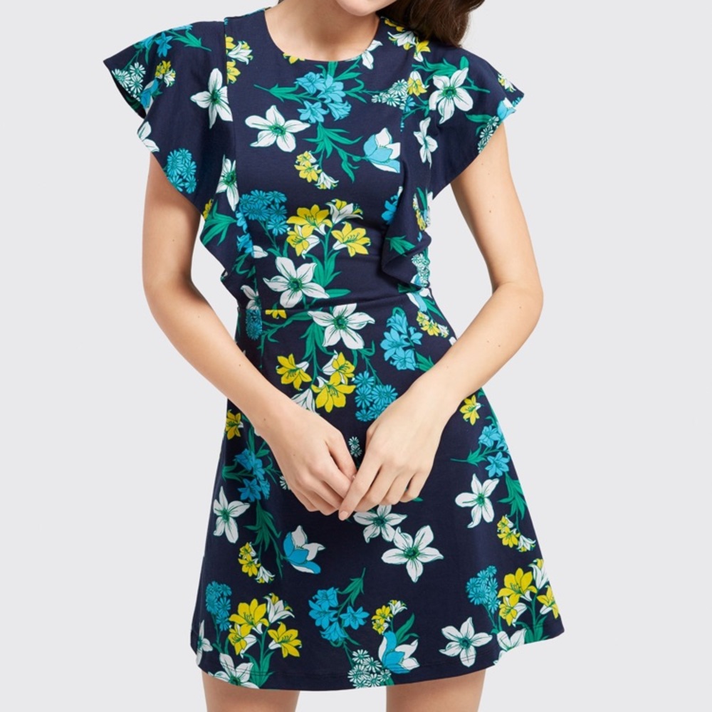 Elliston Floral Knit Dress | Draper James